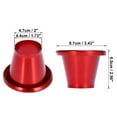 thumbnail image 3 of Unique Bargains 2inch Bellmouth Velocity Stack Adapter Turbo Air Intake Horn Air Inlet Decorative Cover, 3 of 5