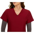 thumbnail image 2 of Scrubs for Women Set - Stretch V-Neck Scrub Top & Jogger Pant with 8 Pockets, 2 of 6