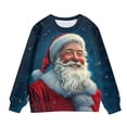 thumbnail image 4 of Gubotare Western Sweatshirts for Girls 1 Pack Baby and Toddler Girls' Sweatshirt Girl No Cap Crew-Neck Sweatshirt Long Sleeve Pullover Shirt Size 9-10 Years(Navy, 9-10 Years), 4 of 4