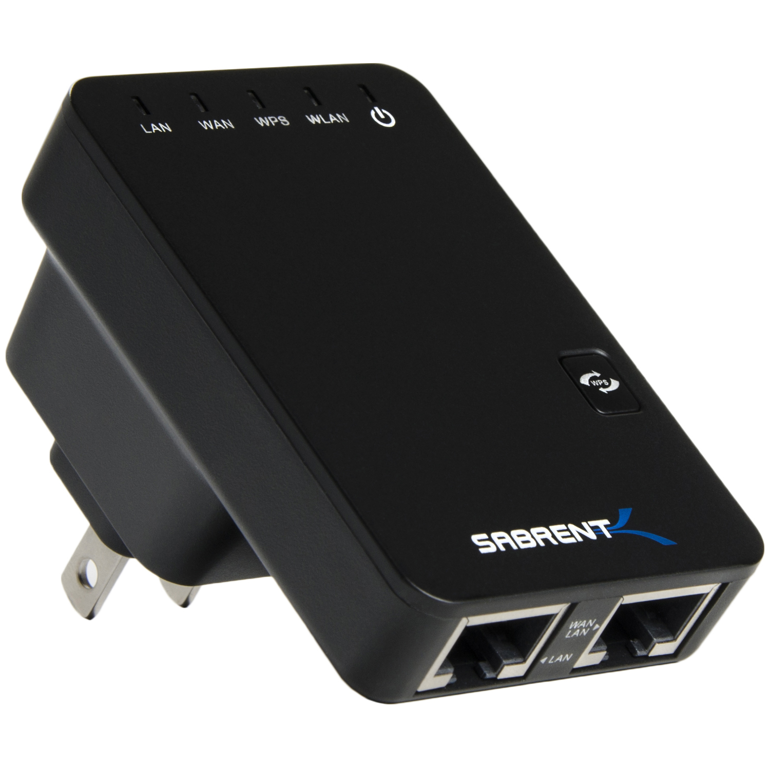 Sabrent WiFi Repeater Wall Plug Range Extender 2.4GHZ 802.11n WRWN300