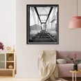 thumbnail image 3 of Historic Framed Print, Cherry Creek Railroad Bridge, Spanning Cherry Creek, north of Delgany Street, Denver, Denver County, CO - 6, 17-7/8" x 21-7/8", 3 of 9