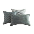 thumbnail image 2 of Benjara Mely 10pc Coverlet Queen Comforter Set- Shams- Green Woven Jacquard, 2 of 6