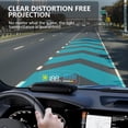 thumbnail image 2 of Car HUD C5, Head-Up Display, OBDII & GPS Scanner, Vehicle Speed, Fuel Consumption, Clear Fault Code, Compatible with All Cars, 2 of 5