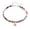 01#, variant on Kiplyki Bohemian Style Color Beaded Anklet, Creative Pendant Anklet