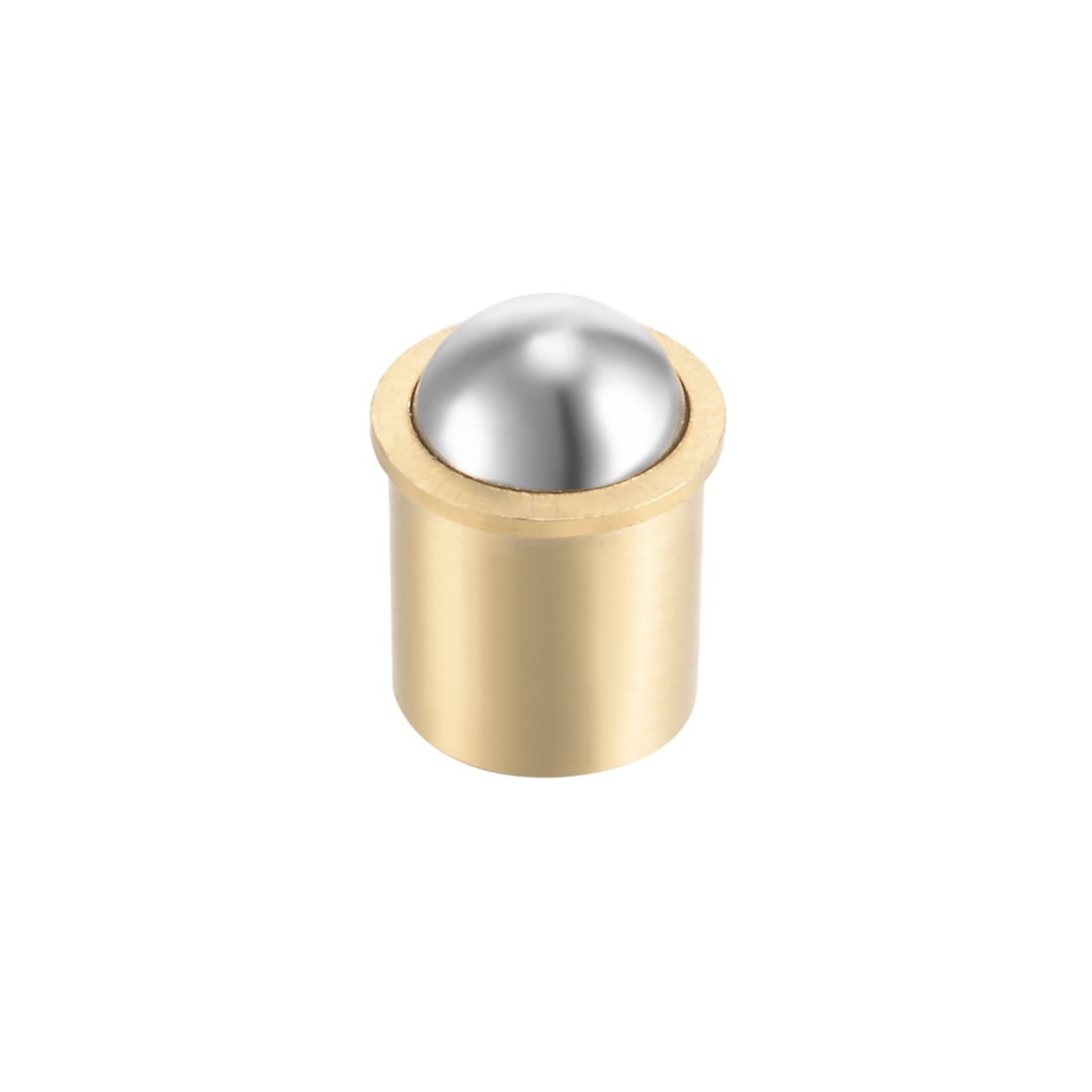 Unique Bargains 11mm Ball Dia Brass Electroplating Door Cabinet Ball Catch Latch Closures