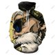 thumbnail image 1 of Nueva sudadera con capucha Dragon-Ball Z Sudadera casual de moda para niños Ropa de calle impresa en 3D Boys amp; Chicas Cool casual Dragon-ball top140 Gao Jinjia LED, 1 of 2