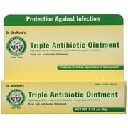 Dr. Sheffield First Aid Triple Antibiotic Ointment, 0.33 oz, 6 Pack