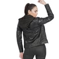 thumbnail image 5 of Boston Harbour Becky Leather Jacket For Women - Winter Hooded Black Womens Leather Jacket, 5 of 7