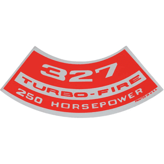 OER Turbo-Fire 305 Air Cleaner Decal – Fits Camaro Nova Chevelle Impala Corvette