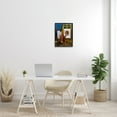 thumbnail image 2 of The Stupell Home Decor Collection Cat Confidence Self Portrait as a Tiger Funny Painting Oversized Framed Giclee Texturized Art, 16 x 1.5 x 20, 2 of 6