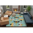 thumbnail image 2 of Bed, Living, Kids, room Rug, 5x8, 6x9, 7x10, Hand tufted carpet, Pastel Green area rug, 2 of 7