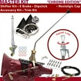 thumbnail image 1 of American Shifter  4L80E Shifter Kit 23 in. E Brake Cable Clamp Clevis Trim Kit Dipstick for D0F01, 1 of 1