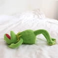 thumbnail image 4 of Marionetas de mano de rana de peluche, peluche de sésamo, lindo peluche de rana Kermit, muñeco de peluche de rana, marioneta de mano de peluche, juguete educativo para niños 60 cm / verde, 4 of 5