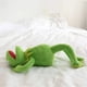 thumbnail image 4 of Marionetas de mano de rana de peluche, peluche de sésamo, lindo peluche de rana Kermit, muñeco de peluche de rana, marioneta de mano de peluche, juguete educativo para niños 60 cm / verde, 4 of 5