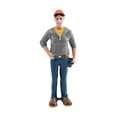 thumbnail image 5 of Rushawy Miniature Figure Movie Props Fairy Garden Diorama Scenery Hand Painted Craft Worker, 5 of 9