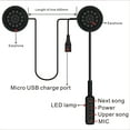 thumbnail image 3 of Labymos Motorcycle BT Helmet Headset Headphone Handsfree Music Call Control, 3 of 8