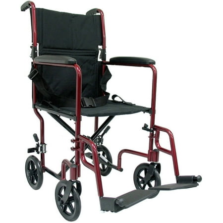 Karman LT-2019 19 pounds Aluminum Lightweight Transport Chair,  (Best Lightweight Wheelchair 2019)