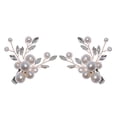 thumbnail image 1 of SHISUYAN 1 Pair Handmade Rhinestone Bridal Shoe Clips High Heel Buckles, 1 of 8