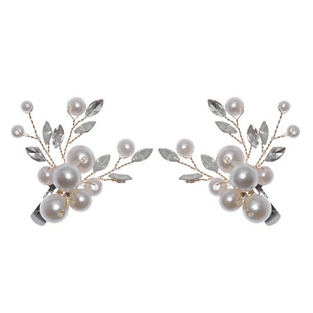 

Wenliwode 1 Pair Handmade Bridal Shoes Clips Shoes Clip Buckles Rhinestone High Heel Clips