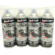 Duplicolor HVP115 - 4 Pack Vinyl & Fabric Spray Paint Gloss Clear - 11 oz