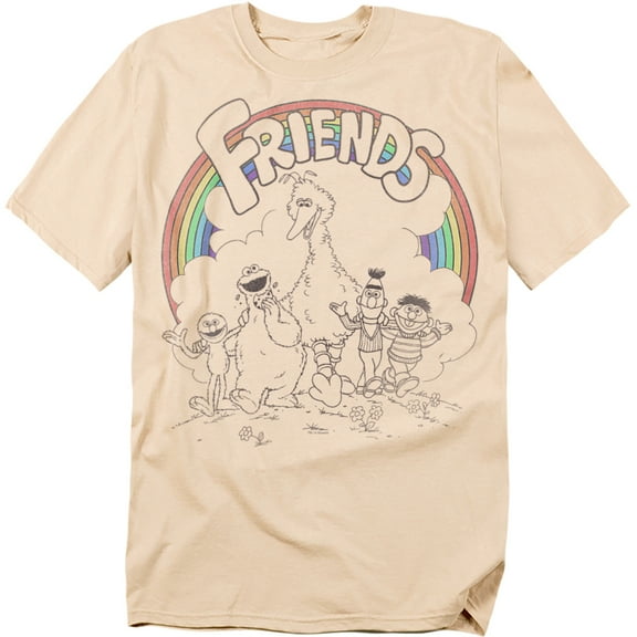 Sesame Street T-Shirt Friends Unisex Graphic Tee For Men & Women