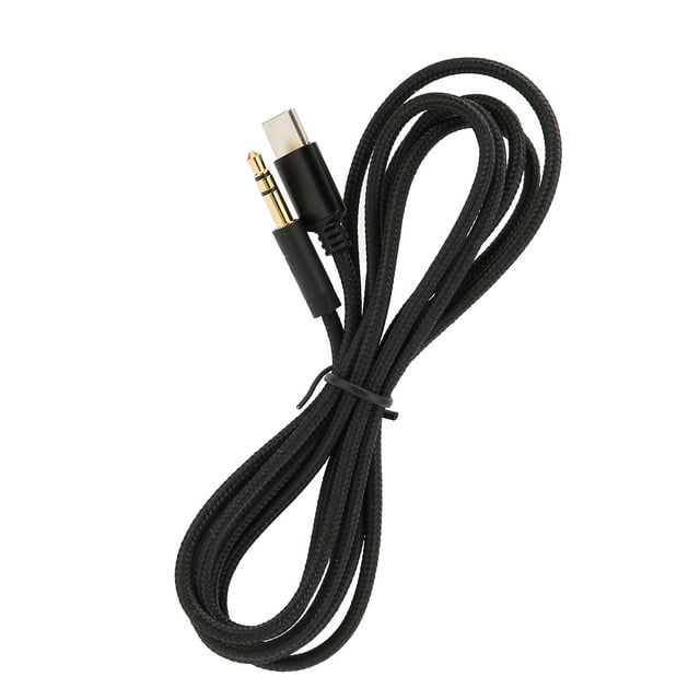 Cable de Auriculares Tipo-C, Adaptador Tipo-C Para El Diseño de Tensión de Alivio de la de Audio Premium de Cable de Auriculares de 3.5 mm para MDR-1A Para Z1000 PARA