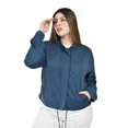 thumbnail image 1 of Chamarra deportiva con capucha Roman Fashion /Tallas Extras, 7372 (Azul marino) azul marino 42, 1 of 6
