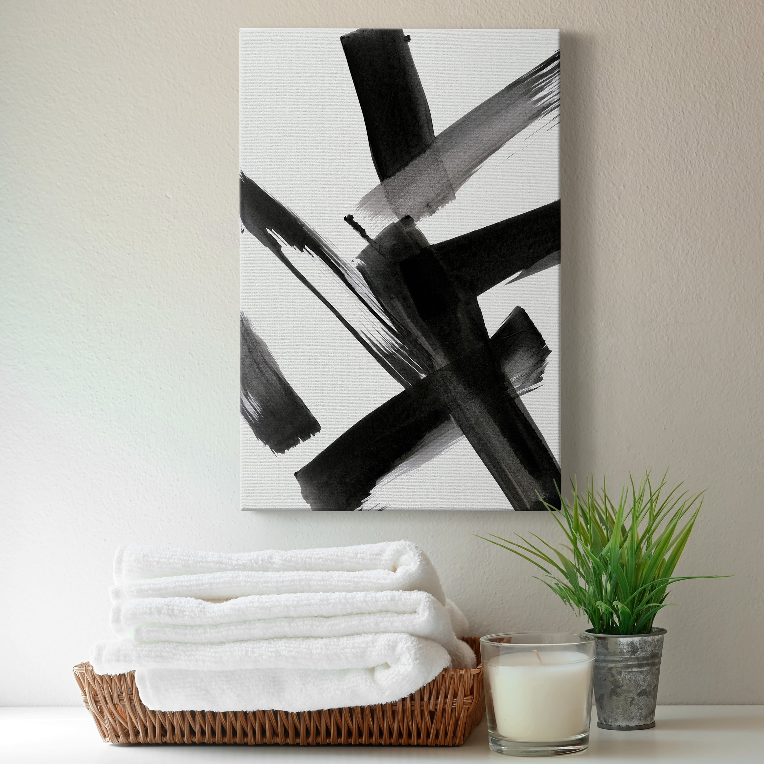 Black Magic II Premium Gallery Wrapped Canvas - Ready to Hang - 24 x 36