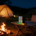 thumbnail image 5 of Light Emitting Computer Speaker USB Mobile Phone Laptop Desktop Mini Speaker Hifi Stereo Speaker with RGB Lights for PC Gaming Entertainment, Dimensions: 3.94×2.72×2.51 in, 5 of 6