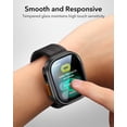 thumbnail image 6 of ESR Case & Screen Protector Set Compatible with Apple Watch Ultra 3 /Ultra 2 /Ultra 49mm (2025), Military‑Grade Aluminum Alloy Frame & 2‑Pack Tempered Glass, Black, 6 of 9