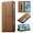 Brown, variant on Leather For iPhone 17 Pro Max Case【RFID Blocking】Wire Pressing Process Flip Wallet Leather Case With Card Holder Magnetic Closure Phone Cases Cover,Black,For iPhone 17 Pro Max