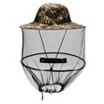 thumbnail image 3 of Chapeau Anti-Moustique Portable avec Filet pour Pêche Randonnée en Plein Air, 3 of 8