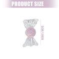 thumbnail image 3 of lanema Glass Sweets Ornament Glass Colorful Candy Figurines Tabletop Decors Collectibles Sculpture for Home Wedding Festival, 3 of 8