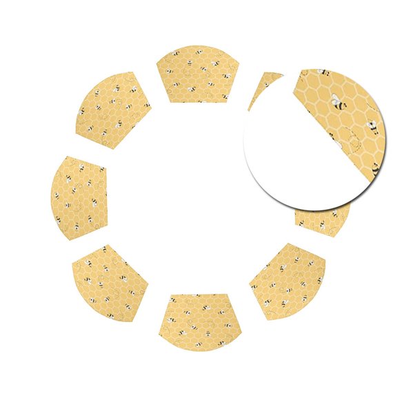 Wedge Shaped Placemats Round Dining Table