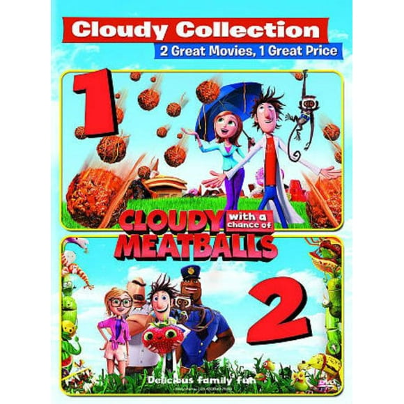 Nuageux avec une Chance de Boulettes de Viande/nuageux avec une Chance de Boulettes de Viande 2 DVD