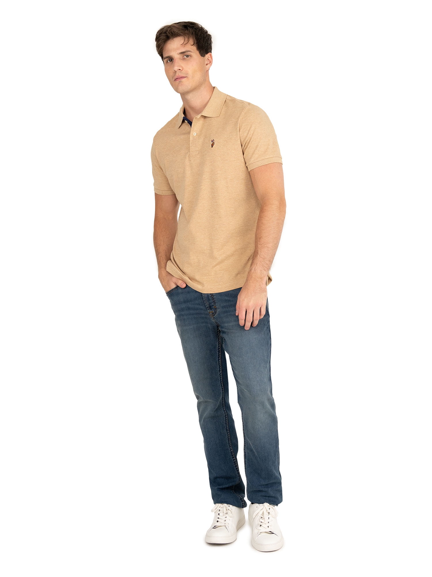 U.S. Polo Assn. Men's Interlock Polo Shirt