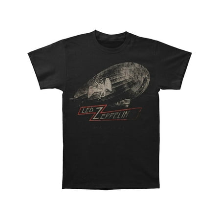 Led Zeppelin Men's  Cities Slim Fit T-shirt Black