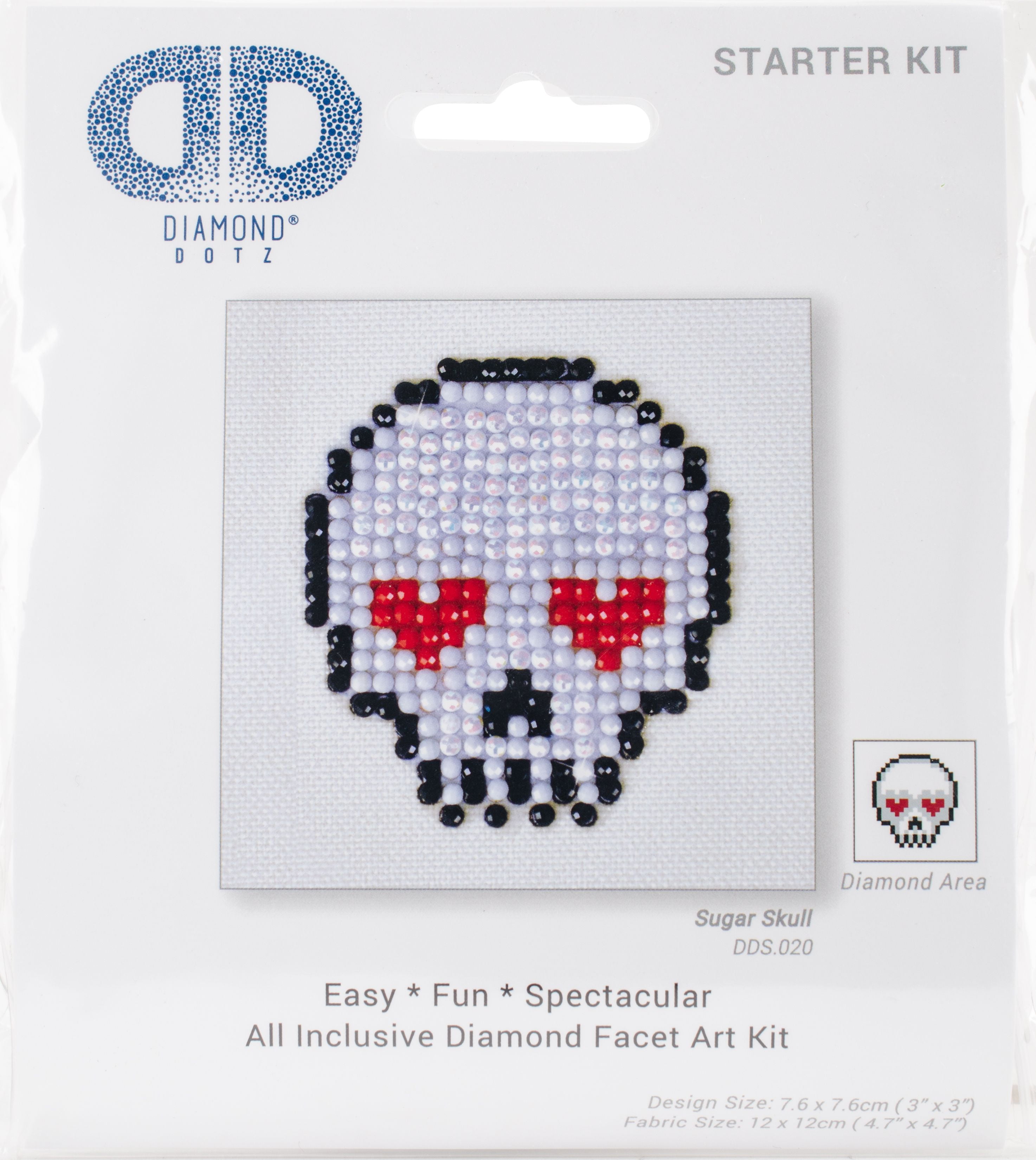 Diamond Dotz Diamond Embroidery Facet Art Kit 17.25X21.75 - White Tiger In  Autu - 8760950