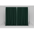 thumbnail image 3 of Solid Poplin Window Curtain or Photography Backdrop 58" Wide - Hunter Green, 3 of 5