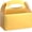 Gold, variant on 36 Pack Small Blue Party Favor Treat Boxes Gable Boxes, Paper Gift Boxes for Baby Shower, Birthday, Wedding Party 6.18 x 3.58 x 3.38 Inches (Baby Blue)