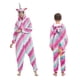 thumbnail image 2 of Pijama de una pieza con dibujos de animales, disfraz de cosplay de Stitch, Kigurumi, unicornio, león, franela, ropa de dormir unisex para adultos y niños, 2 of 4