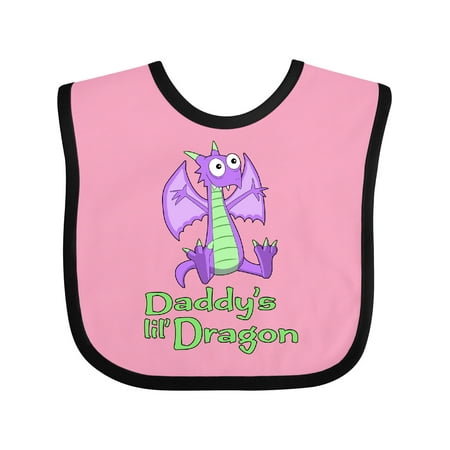 

Inktastic Daddy s Lil Dragon Gift Baby Boy or Baby Girl Bib
