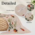 thumbnail image 3 of Ladybugs Eucalyptus Leaves Pillow Covers King, Spring Botanical Vintage Soft Brushed Microfiber Breathable Throw Pillow Covers, Decorative Pillowcase with Zipper for Couch Sofa Bedroom 20"x36", 3 of 9