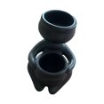 thumbnail image 1 of Maceta para flores, soporte para bonsái, decoración del hogar, jarrón de mesa, maceta para plantas 85x10x105cm negro, 1 of 9
