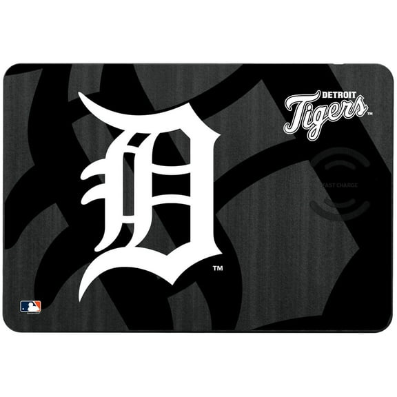 Keyscaper Detroit Tigers 15W Fast Wireless Charger and Mouse Pad