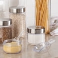 thumbnail image 3 of 8'' - 11'' pala de acrílico transparente para cocina, pala para buffet de polvo de cereales y granos de 26cm Baoblaze Cucharas de cocina de acrílico transparente, 3 of 8