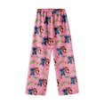 thumbnail image 5 of Pantalon de Pyjama Violet Rose pour Femmes, Bas de Pyjama Long Doux Décontracté m, 5 of 5