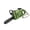 Green, variant on Creative Chainsaw Keychain Pull Cord Activates Sound Perfect For Prank Lovers