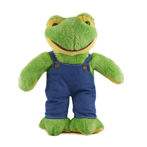 Made by Aliens Stuffed Animal with Blue Jean Personalized Gift, Soft Coveralls Toys Great Present for Valentine Day, Graduation, Birthday,Anniversary, get Well,Christmas Home decor Office 12 Inch.