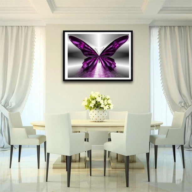 de pintura de de perforación completa 5D, s de pintura de de imitación para adultos principiantes artes artesanía d Mariposa Macarena Pintura de diamante de taladro completo